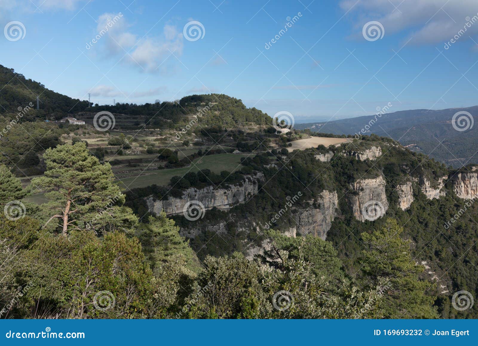 sant miquel del fai monastery hiding in mountains