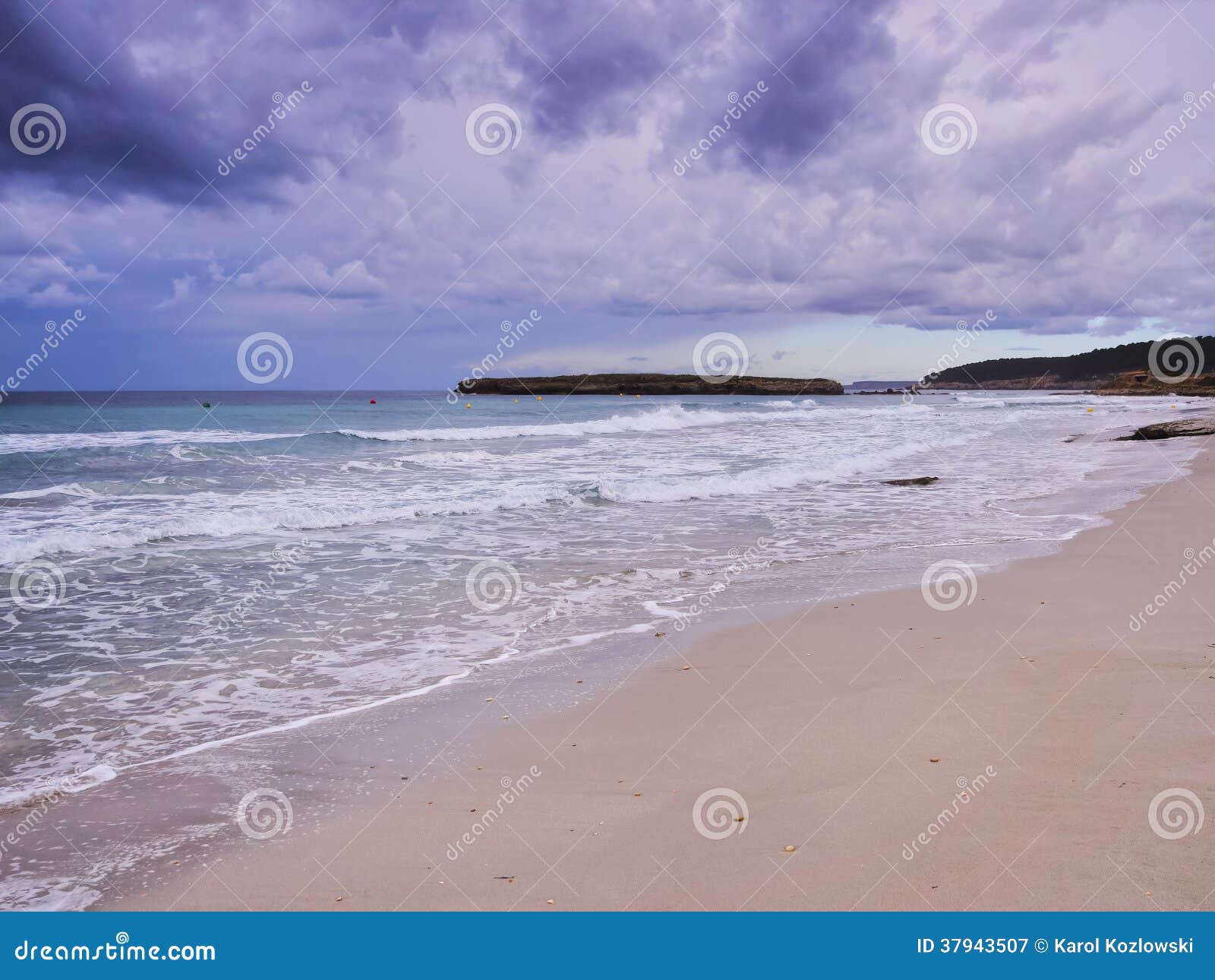 sant tomas beach on minorca