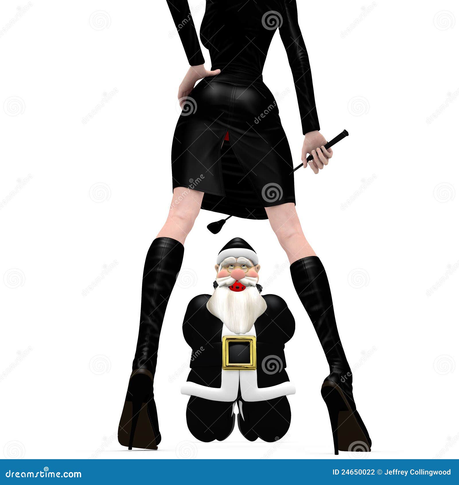 Bondage santa