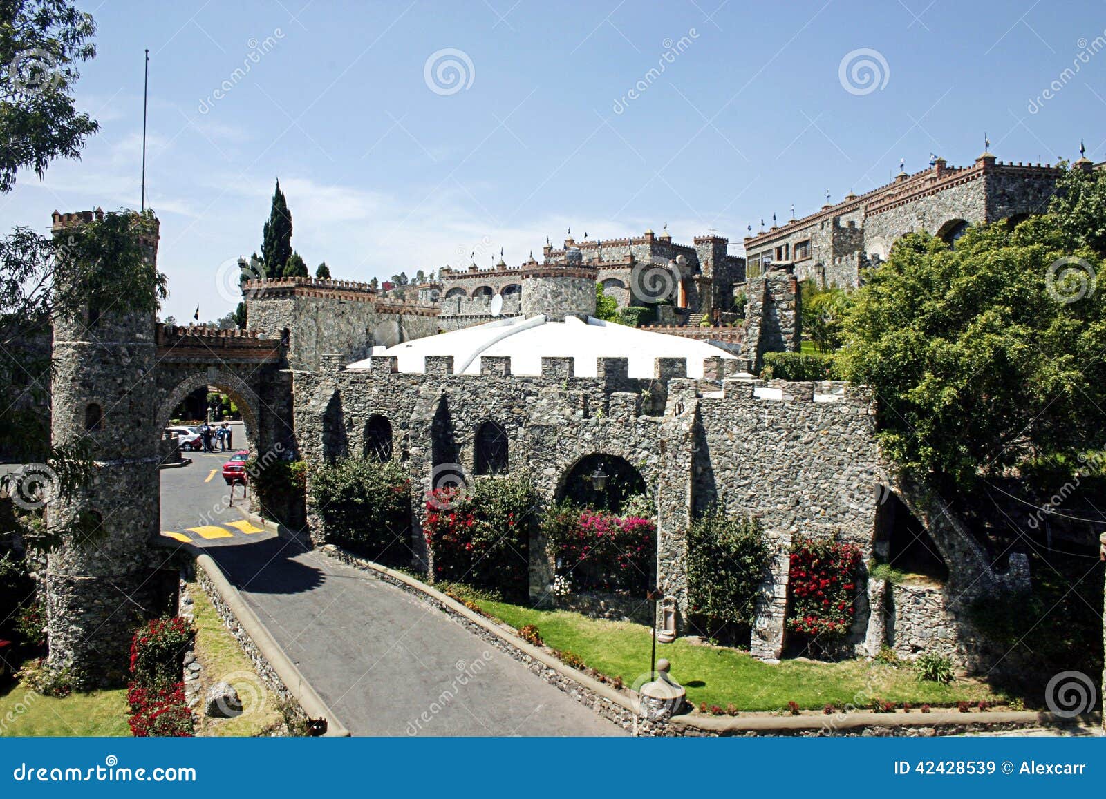 Santa Cecilia Castle stock image. Image of history, architecture - 42428539