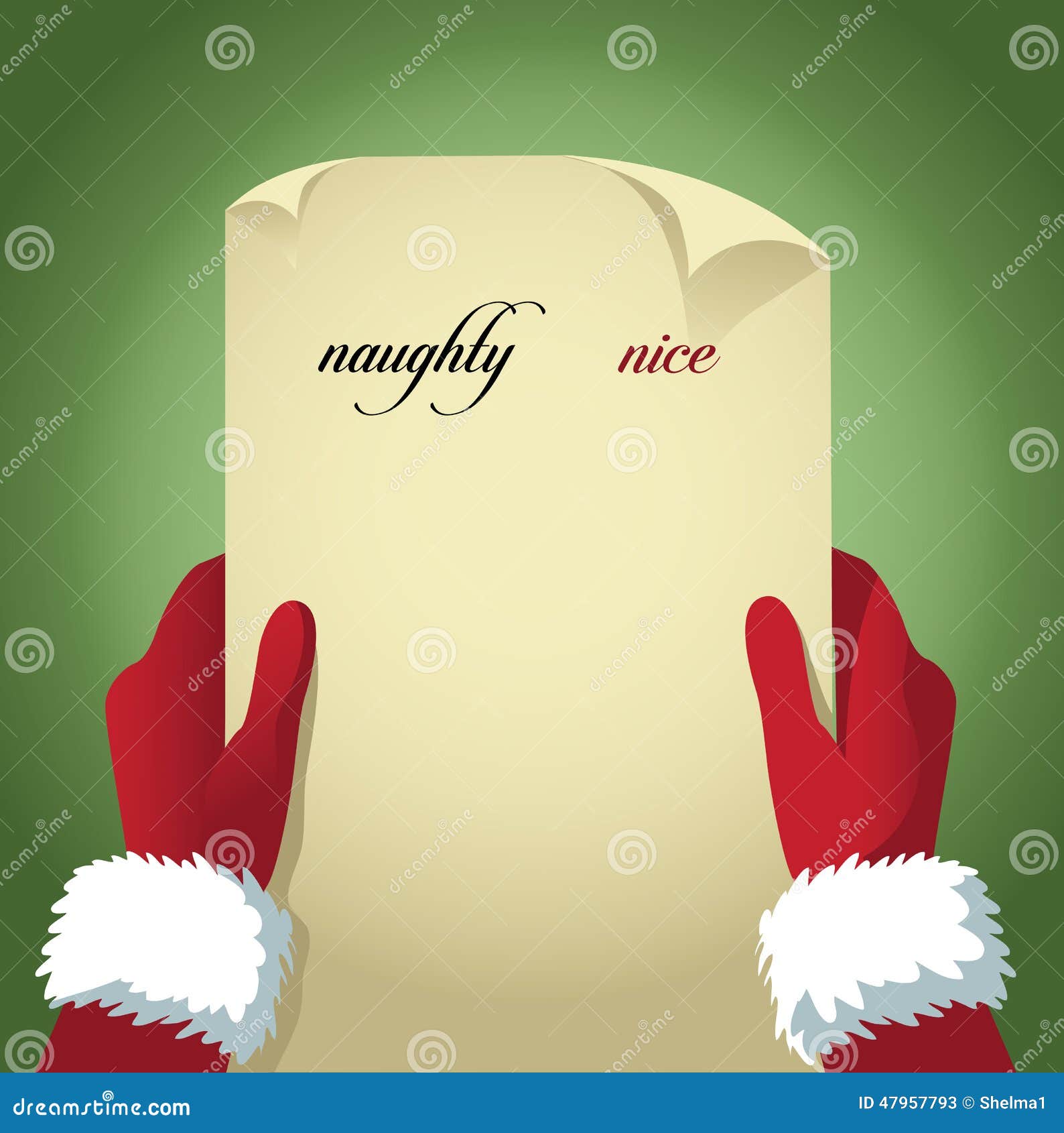 Naughty List Stock Illustrations – 475 Naughty List Stock Illustrations,  Vectors & Clipart - Dreamstime