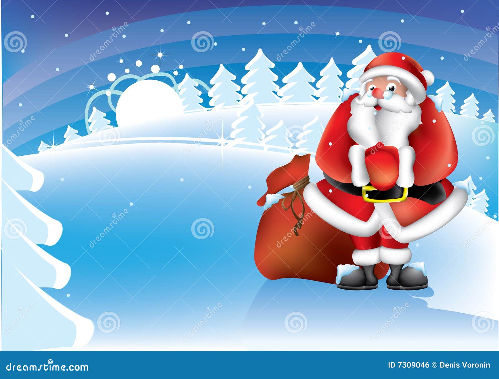 Santa Claus. This image is a vector illustration and can be scaled to any size without loss of resolution. This image will download as a .eps file. You will need a vector editor to use this file (such as Adobe Illustrator).