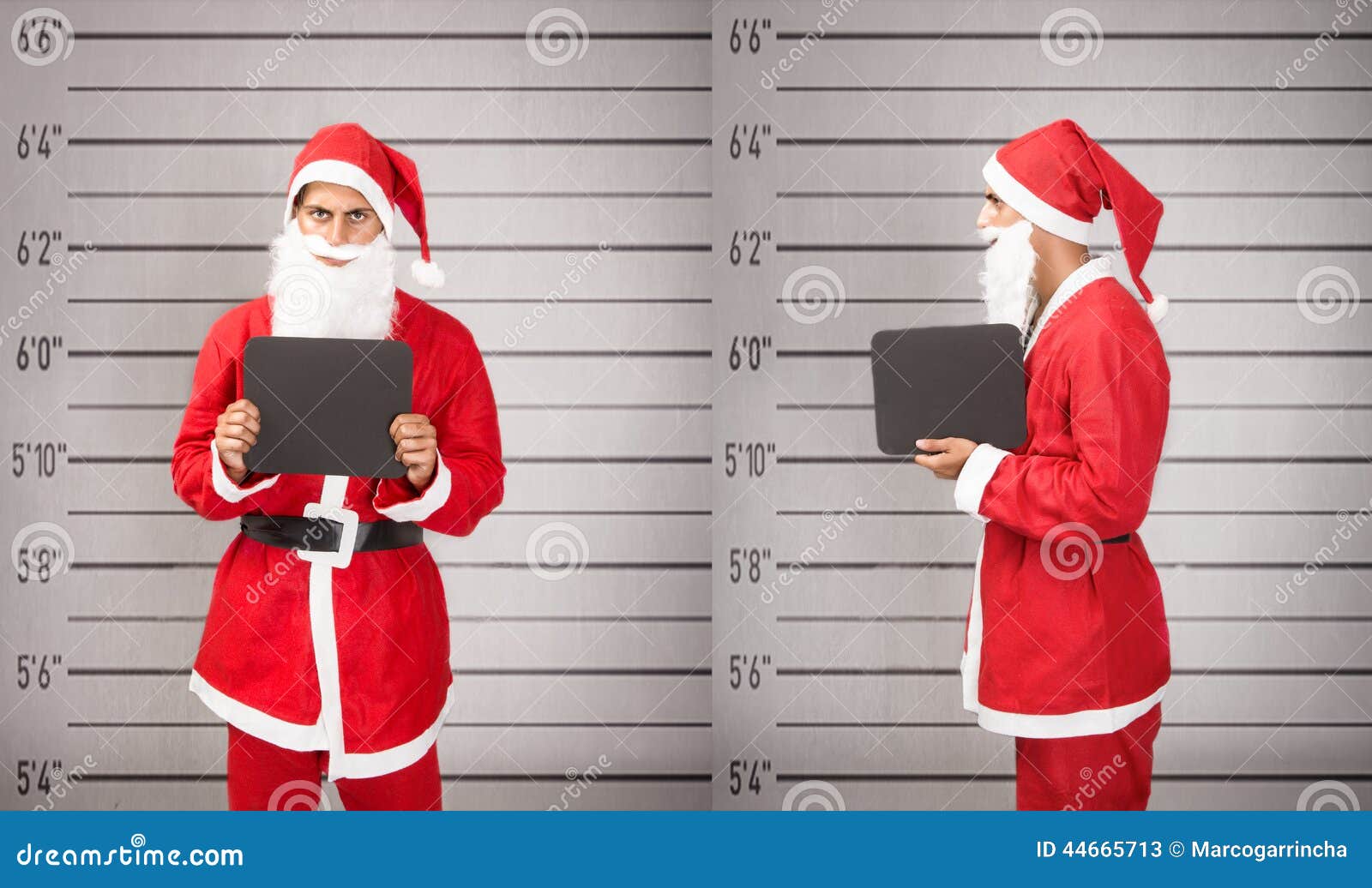 Download Santa claus arrested stock image. Image of caught, emotion ...