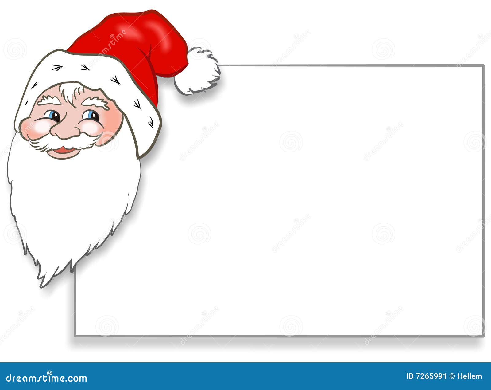 Santa Claus Card Stock Image - Image: 7265991