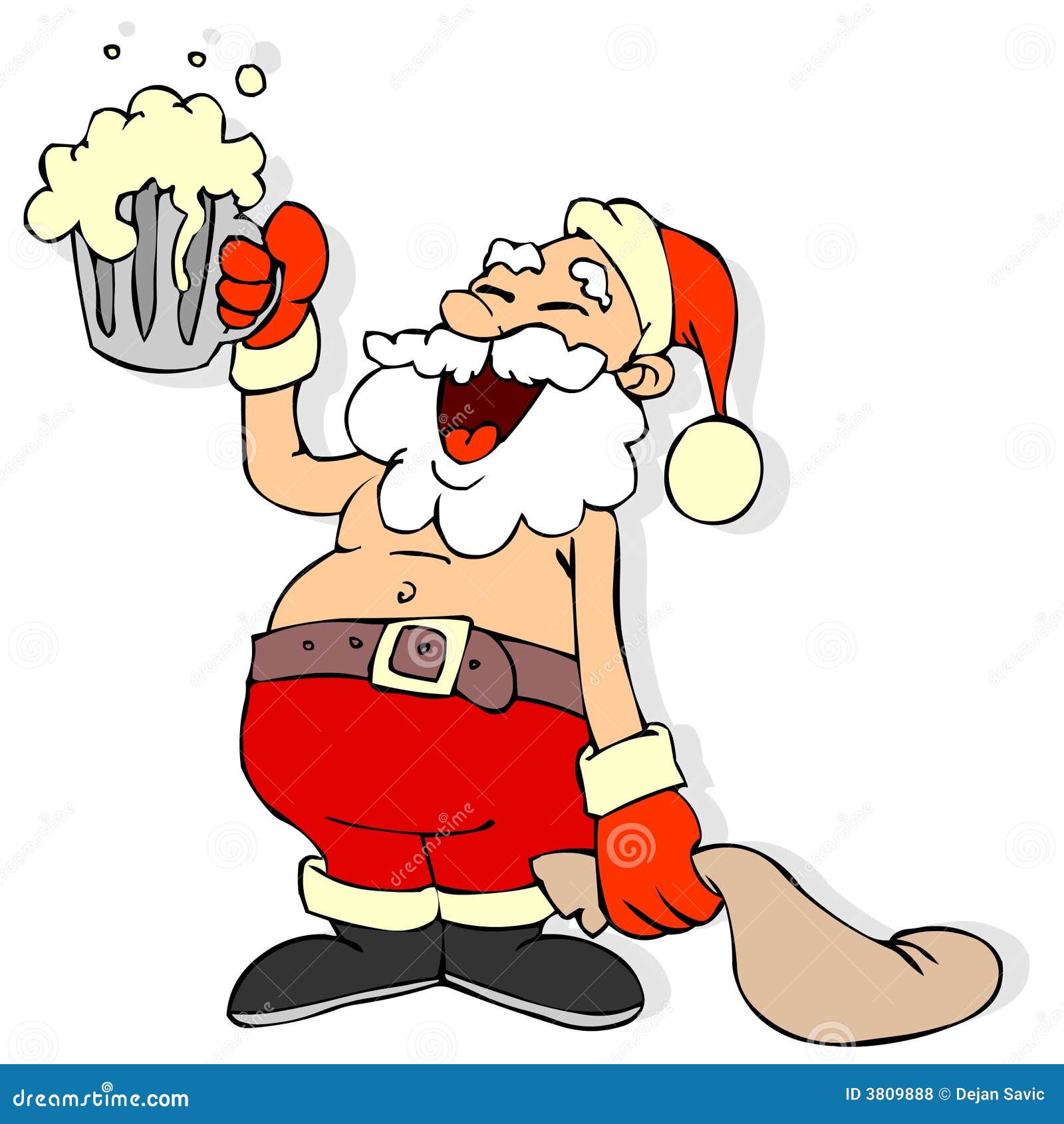 funny santa clipart - photo #43