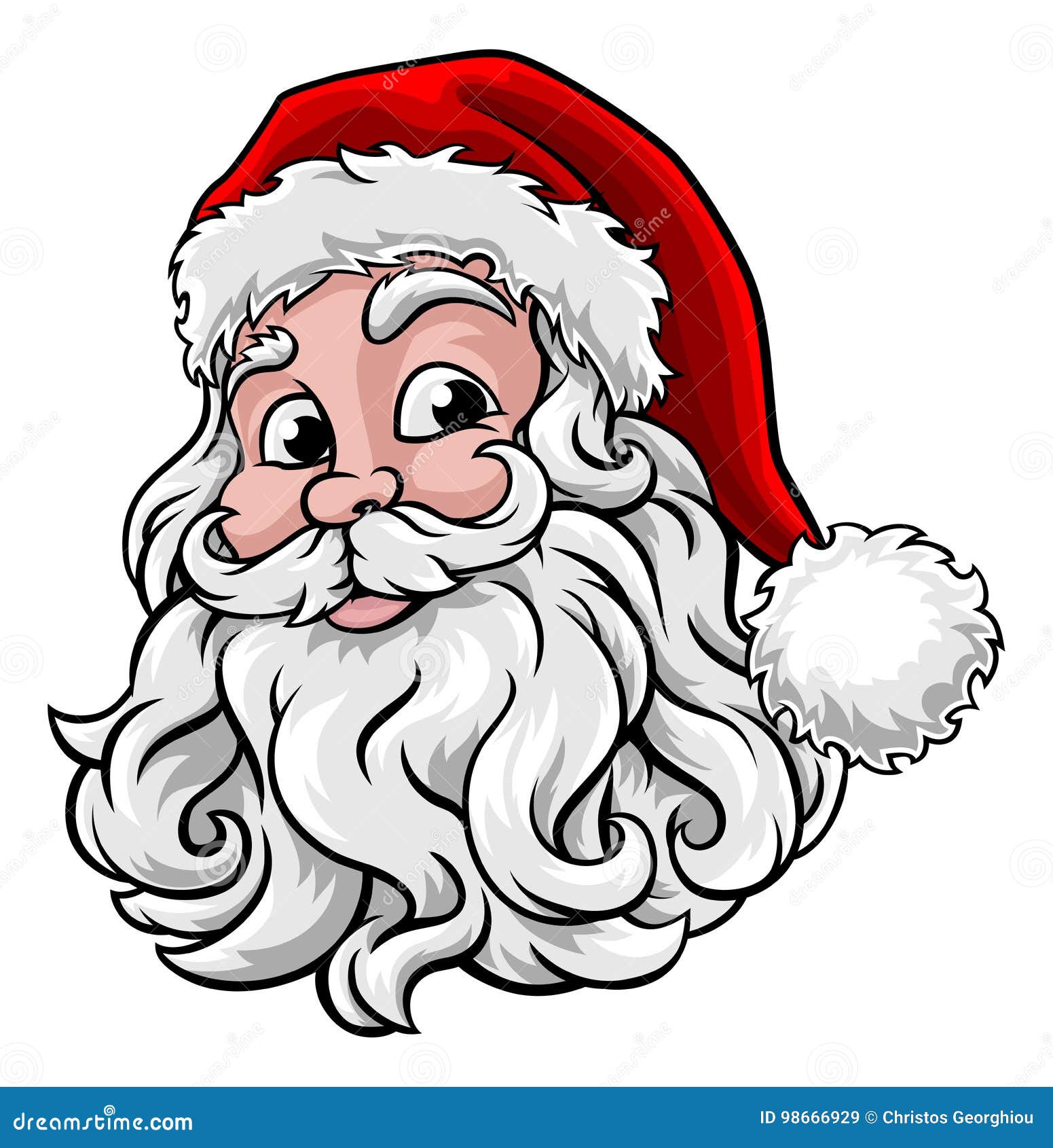 Free Vector | Hand draw sketch santa claus face set design