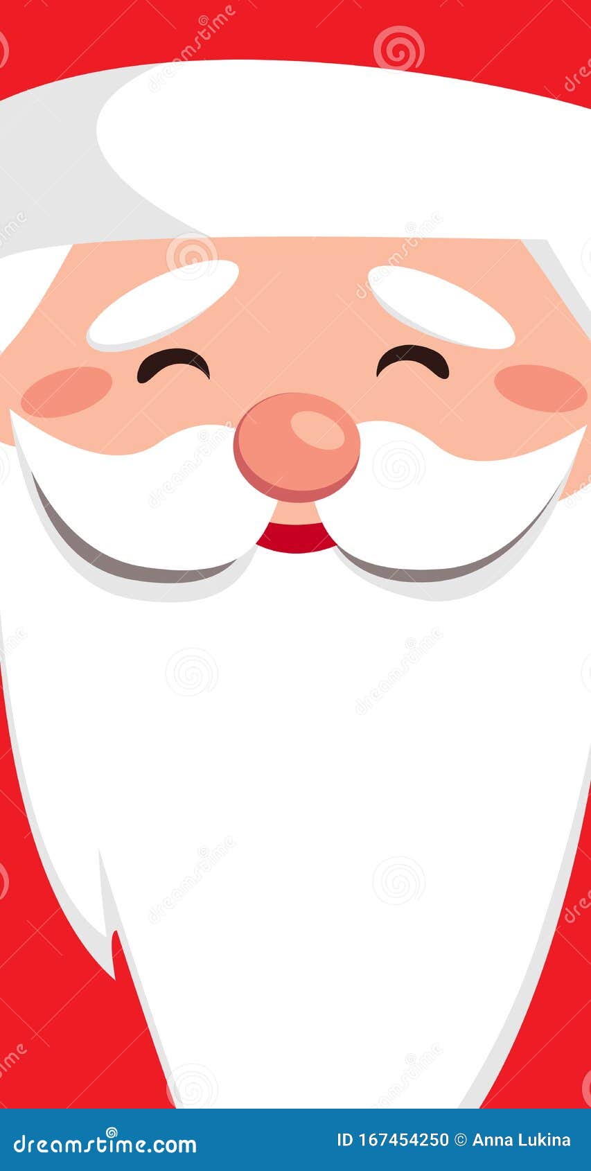 Santa Claus Face with Beard Cartoon Character. Merry Christmas and Happy New Year Stock Illustration - Illustration of grandfather, merry: 167454250 Santa Claus Face with Beard Cartoon Character. Merry Christmas and Happy New Year Stock Illustration - Illustration of grandfather, merry: 167454250