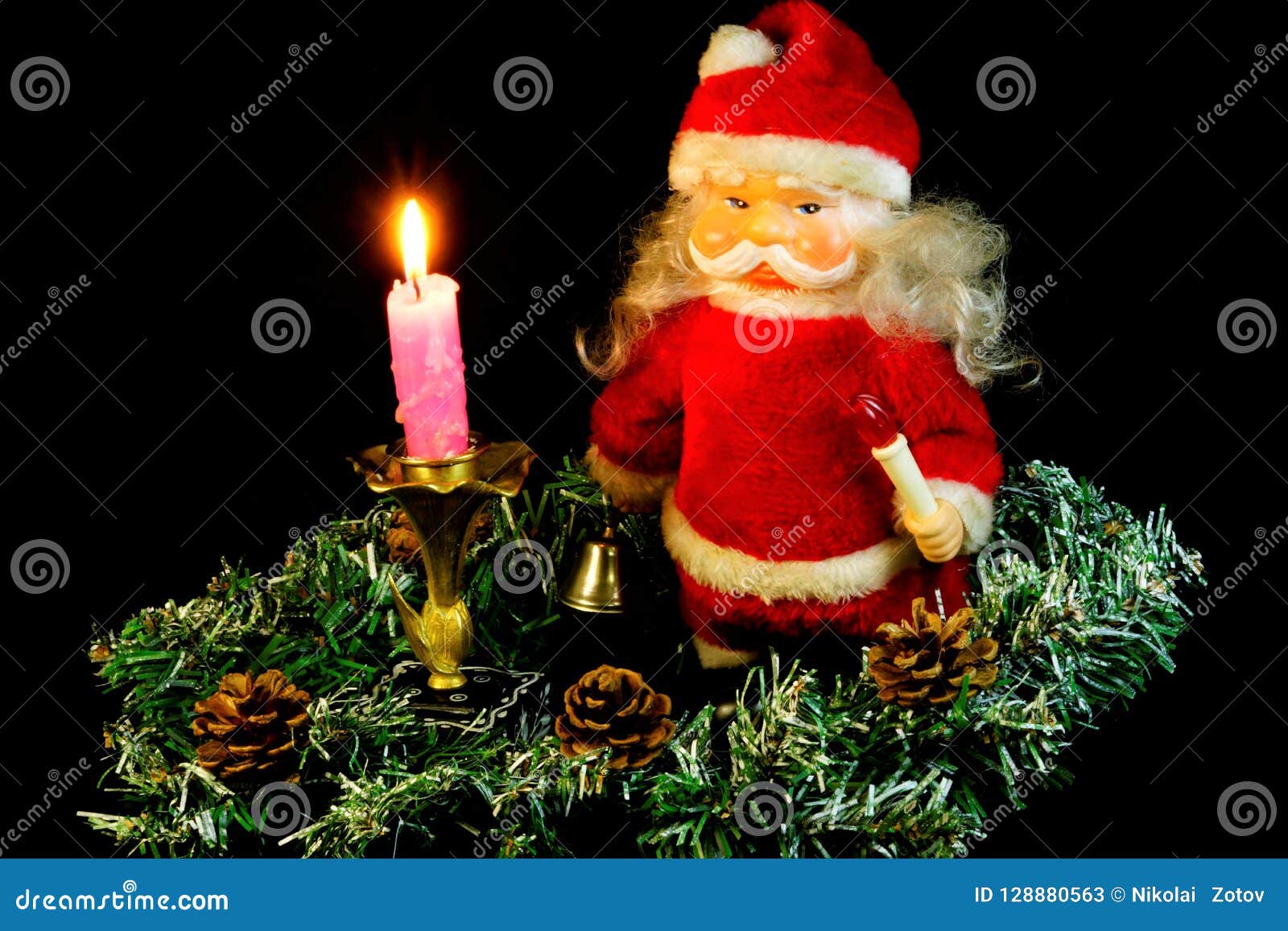 Funny Christmas Candle/funny Christmas Gift/santa Candle/holiday