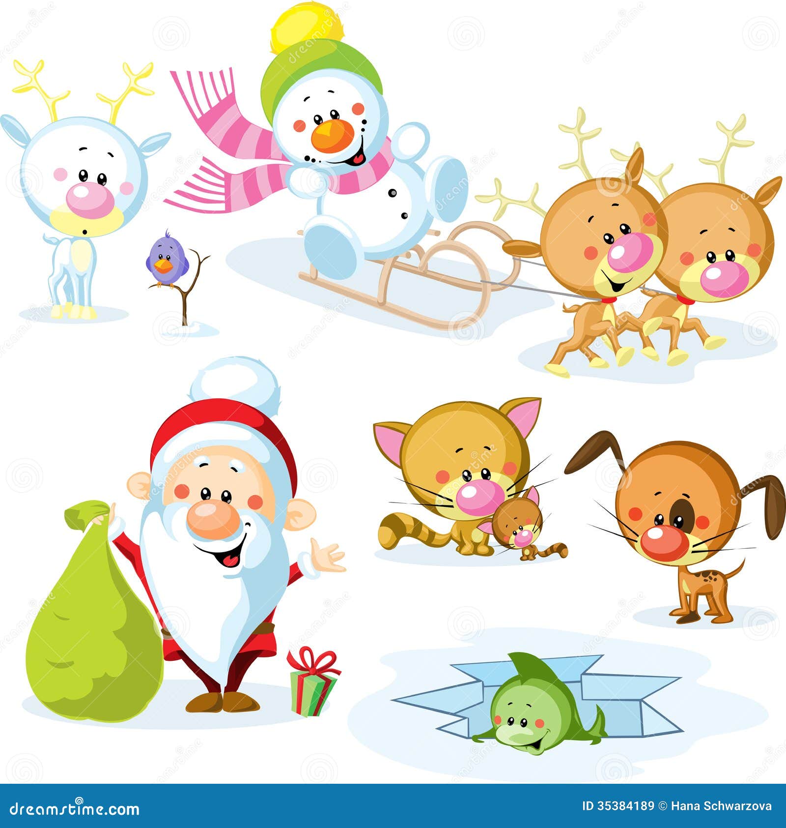 free christmas fish clipart - photo #32