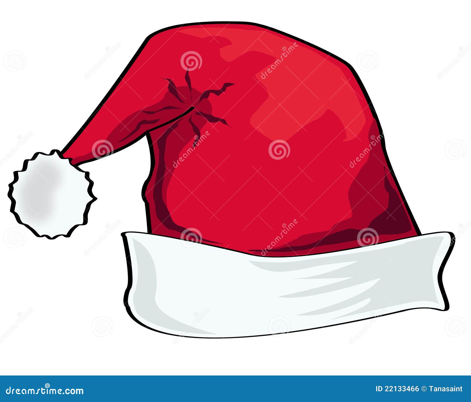Santa Hat stock illustration. Illustration of december - 22133466