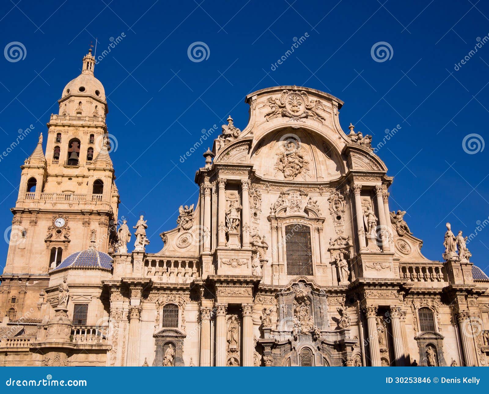 santa maria cathedral in murcia, spain