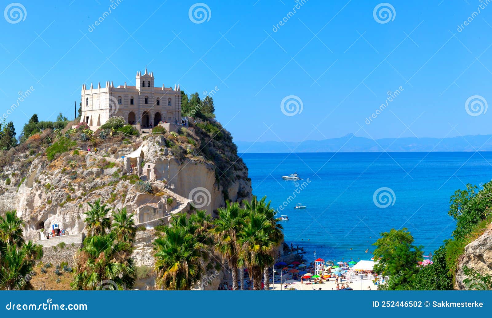 santa maria dell`isola, tropea, italy