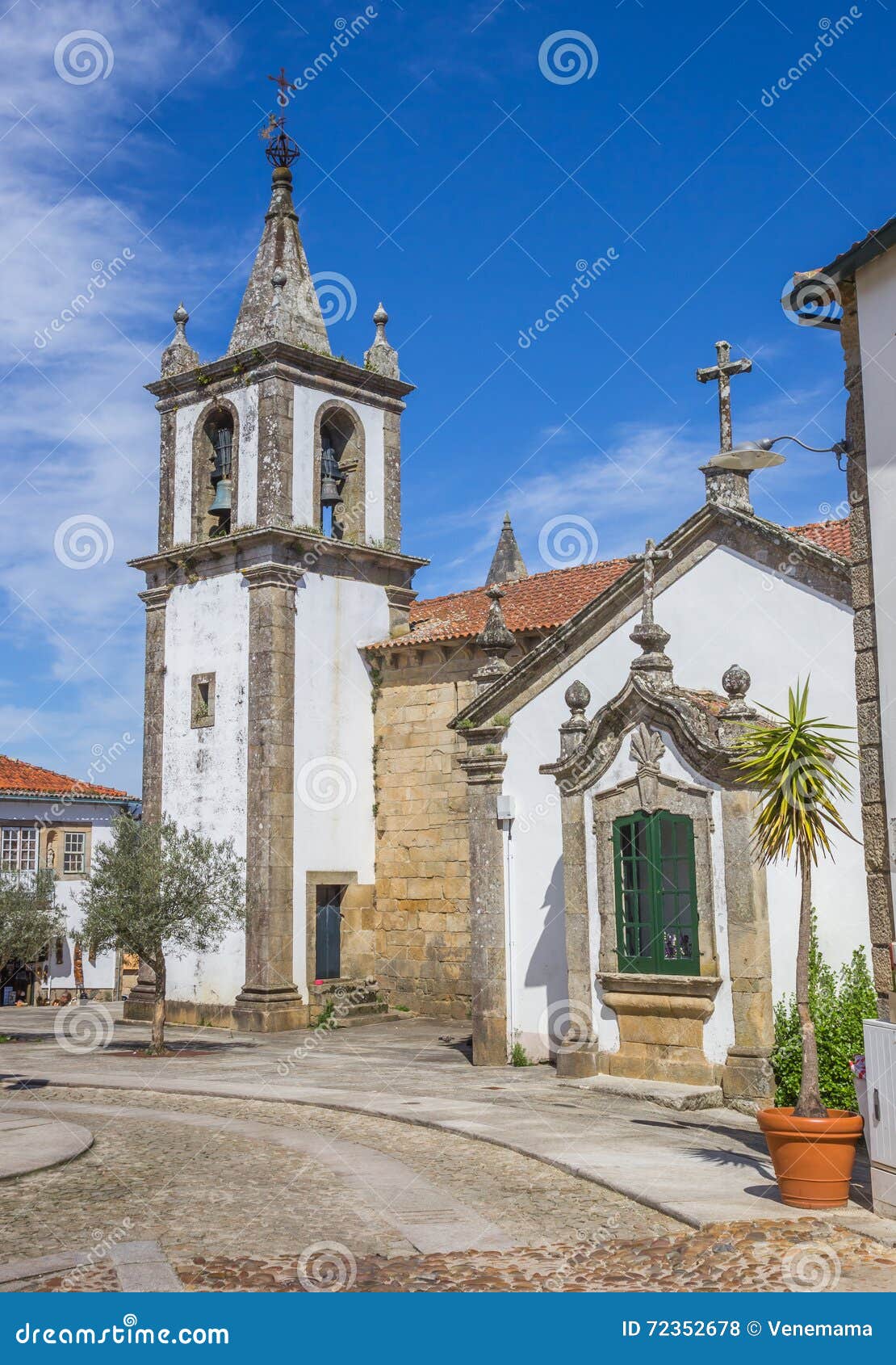 santa maria dos anjos church in valenca do minho