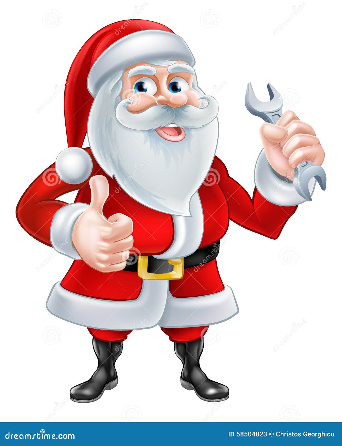 -2018- Joyeuses Fêtes   - Joyeux Noël Santa-mechanic-concept-58504823