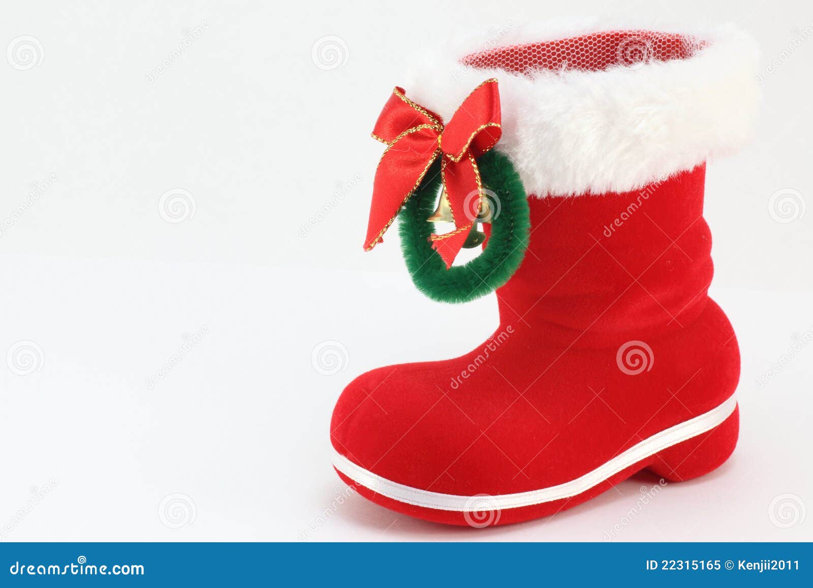 Santa s boots stock image. Image of festivals, space - 22315165