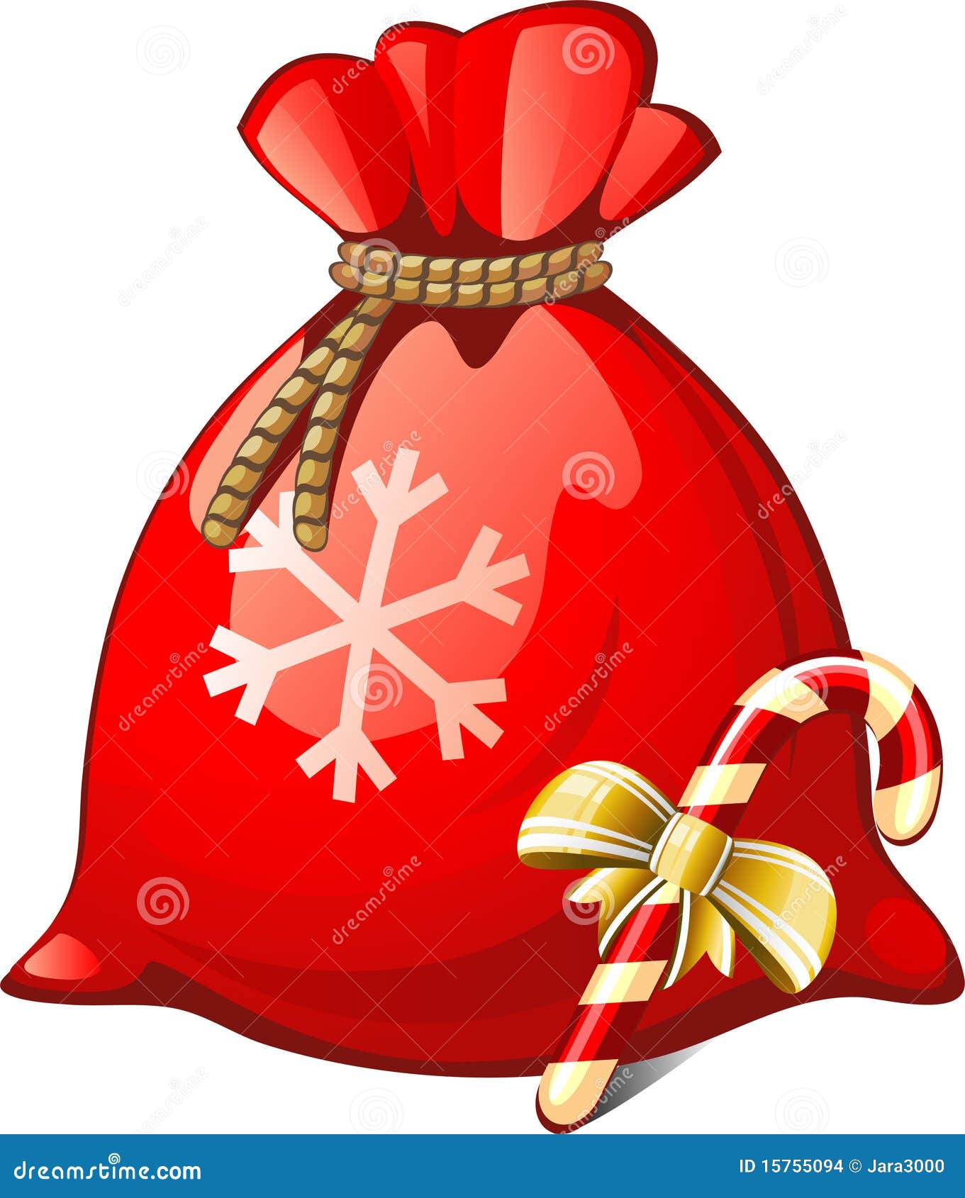 free clipart santa bag - photo #38