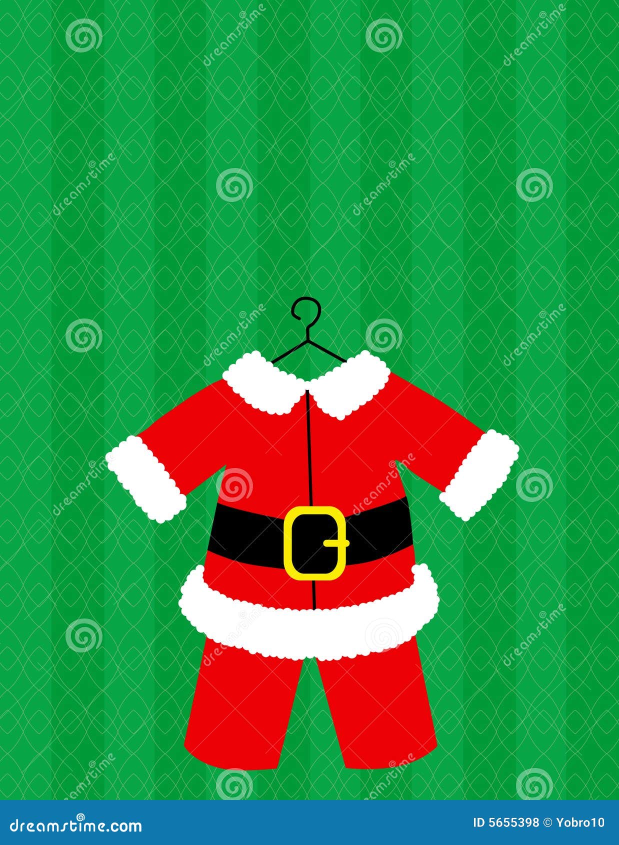 Santa Suit Vector Royalty Free Stock Photos - Image: 5655398