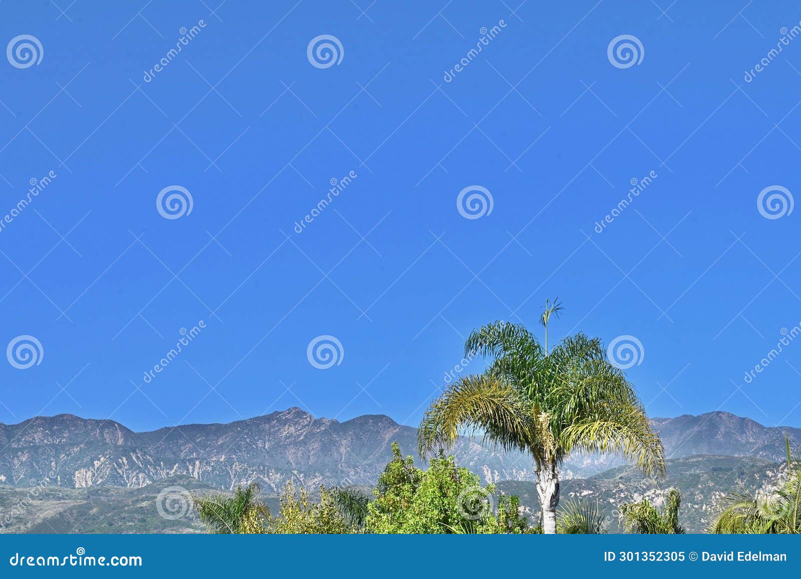 Santa Ynez Mountains Passing through Carpinteria California 5 Stock
