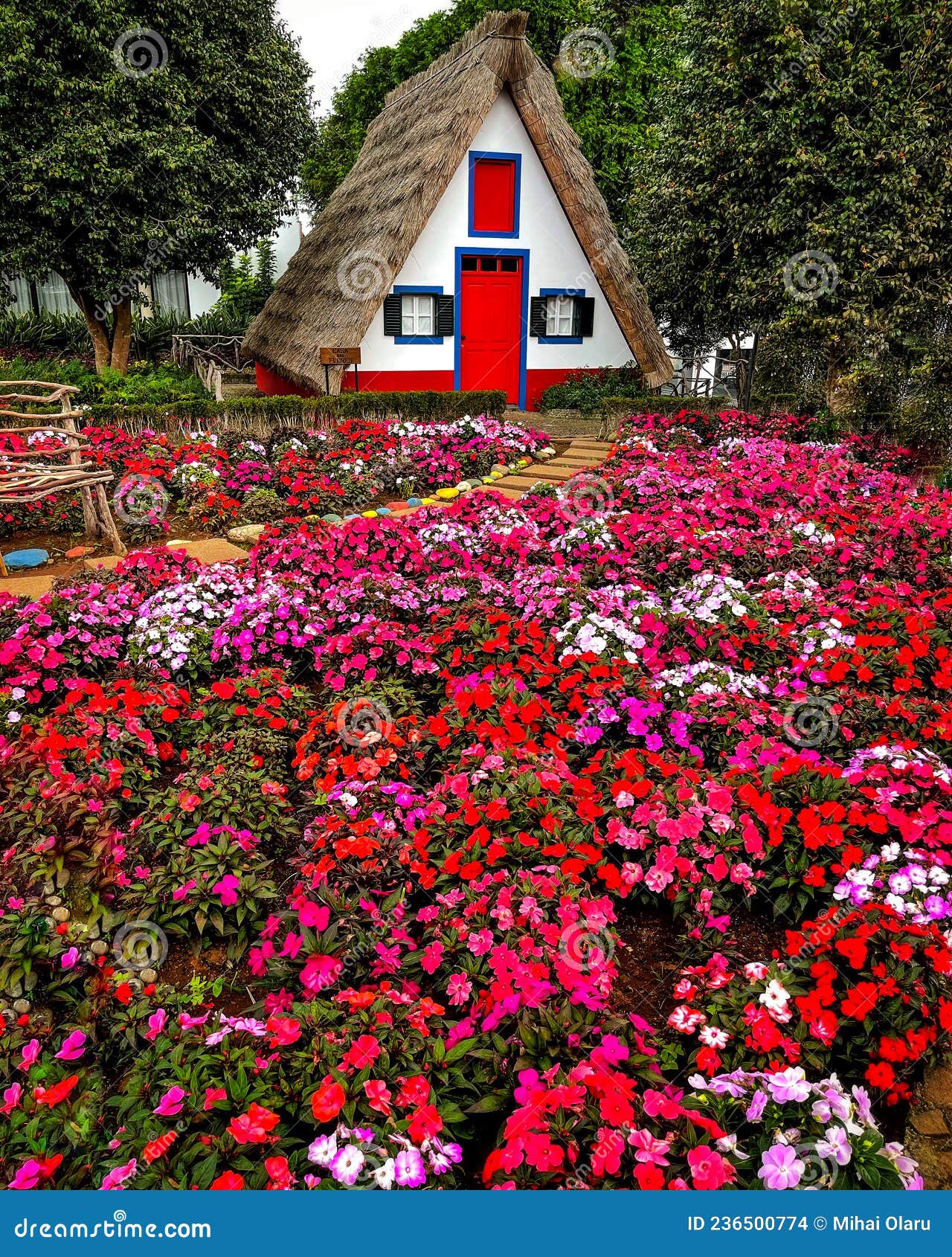 Casa de Santana', a traditional type of house in Madeira Islands