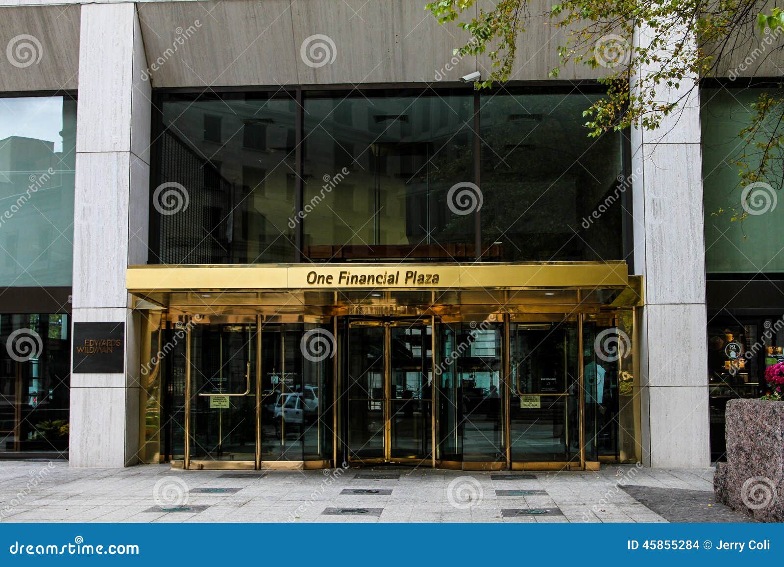 Santander Bank, Providence, RI. Editorial Stock Image Image of