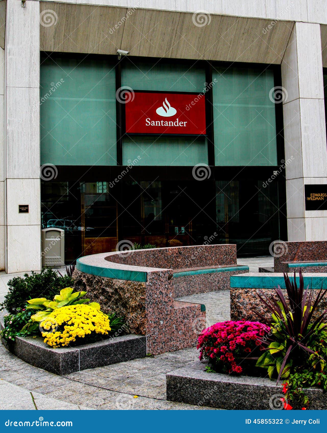 Santander Bank, Providence, RI. Editorial Photography Image of