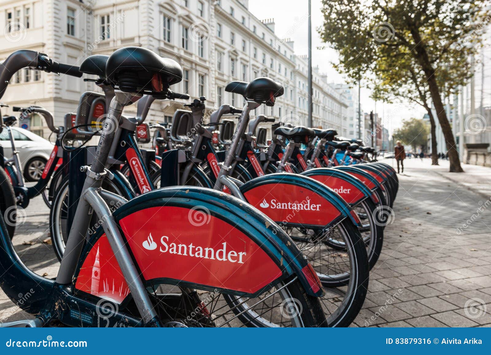 Santander Bikes In London Uk Editorial Photo Image Of Cycle Tourism