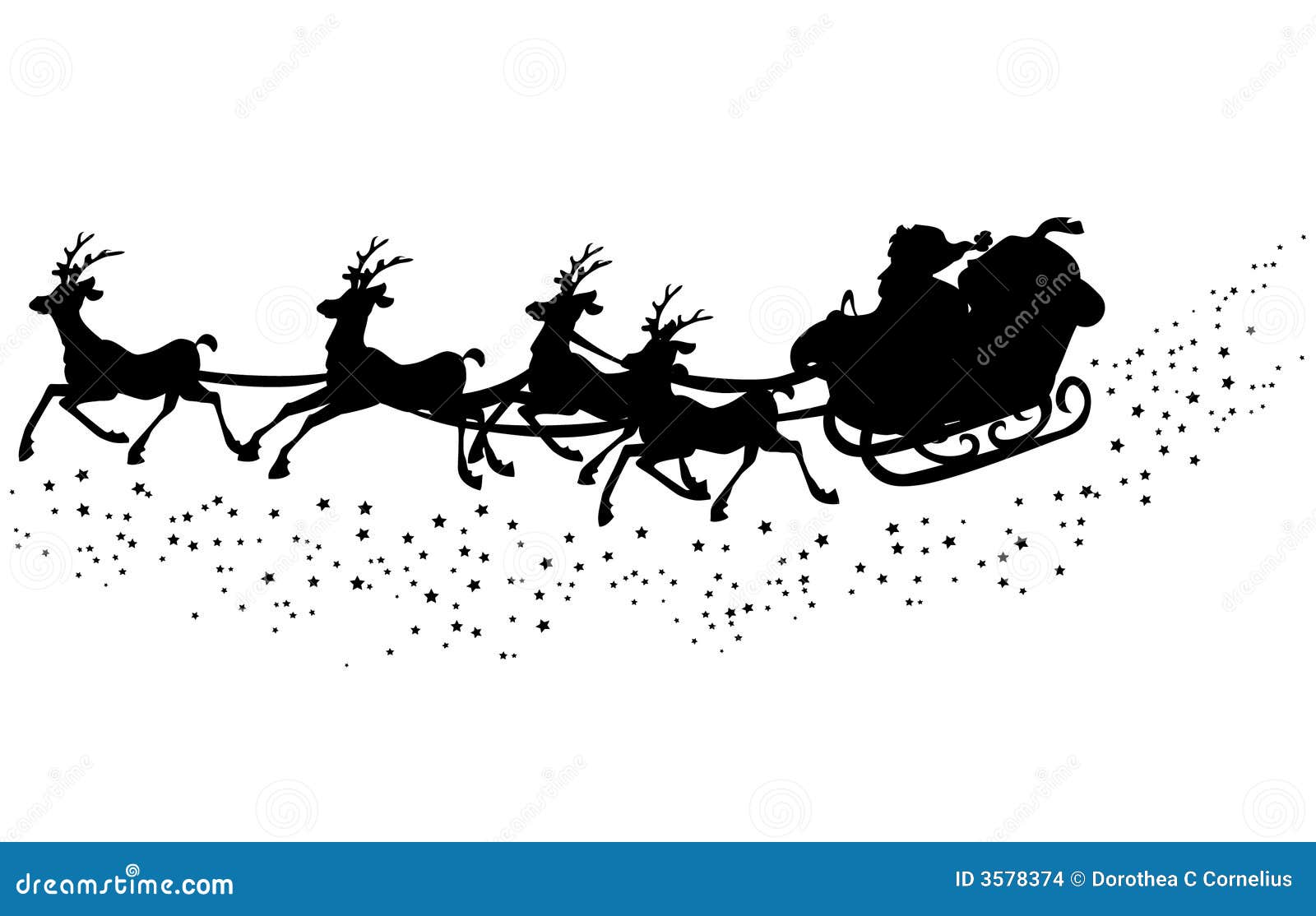 santa claus sleigh png