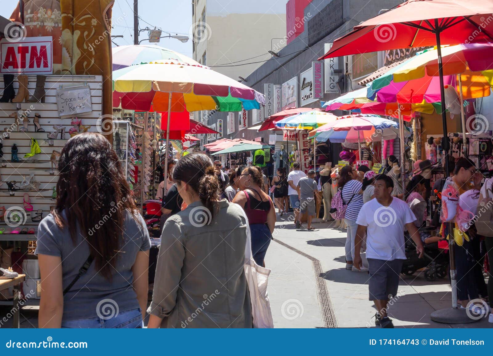 Santee Alley editorial stock photo. Image of downtown - 174164743