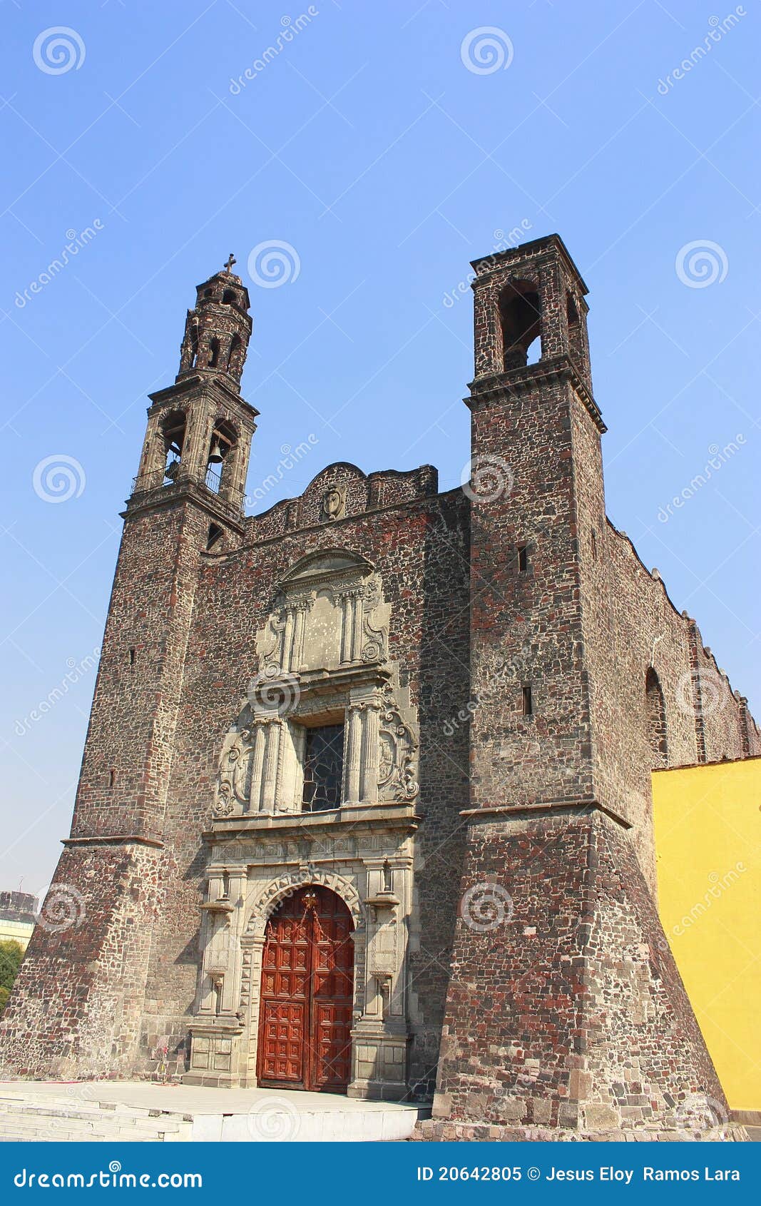 santiago church in tlatelolco, mexico city