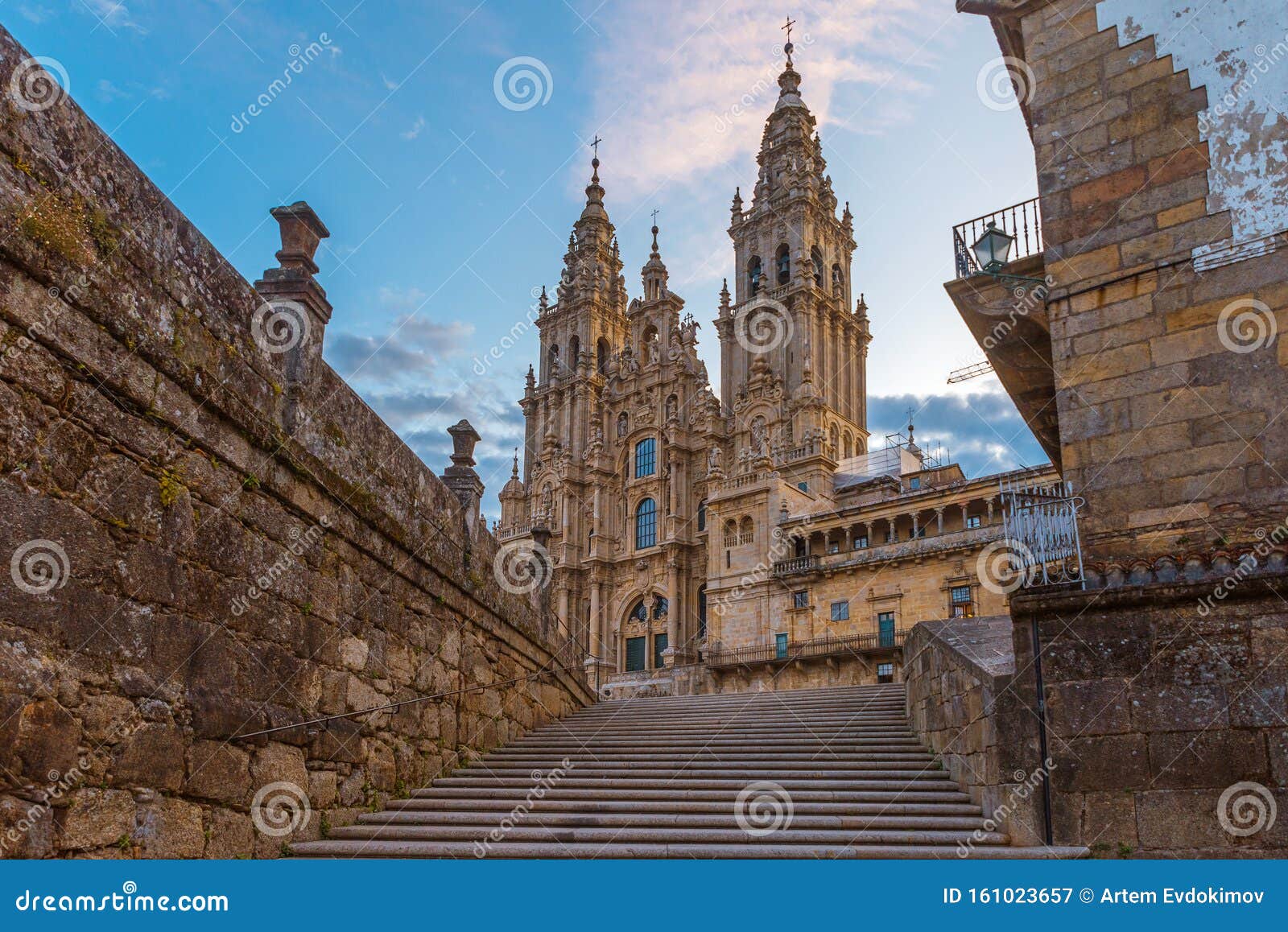 santiago de compostela cathedral, galicia, spain