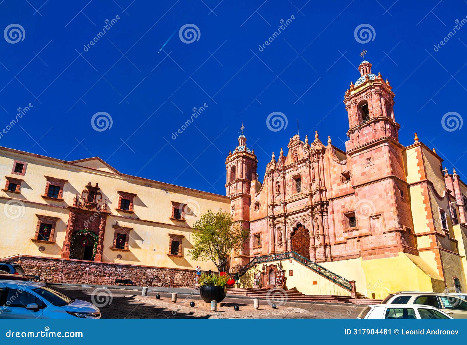 santo domingo church in zacatecas, mexico