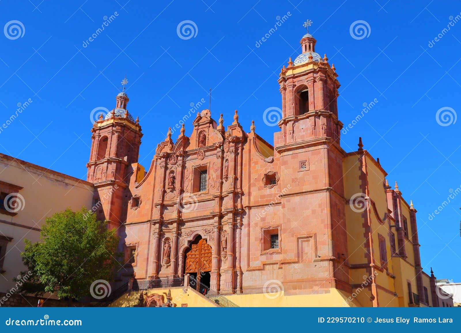 Santo Domingo Church in Zacatecas, Mexico VI Editorial Image - Image of  mexico, catholic: 229570210