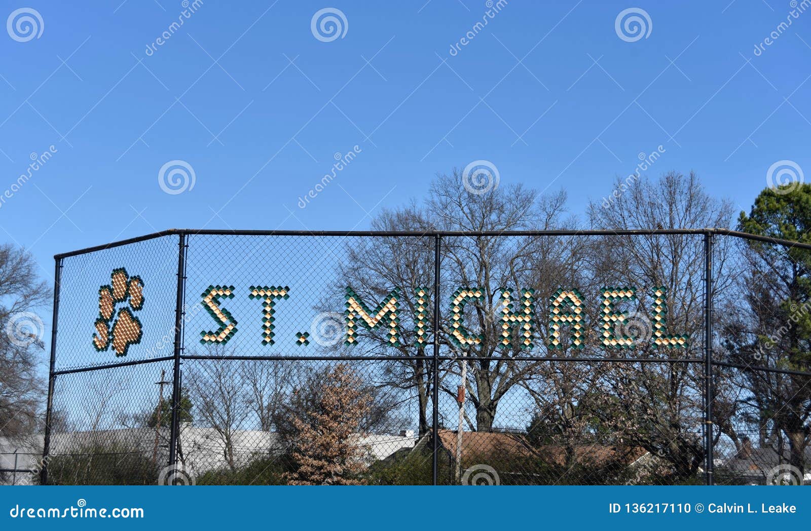 Santo Michael Private Catholic School, Memphis, TN Imagen editorial