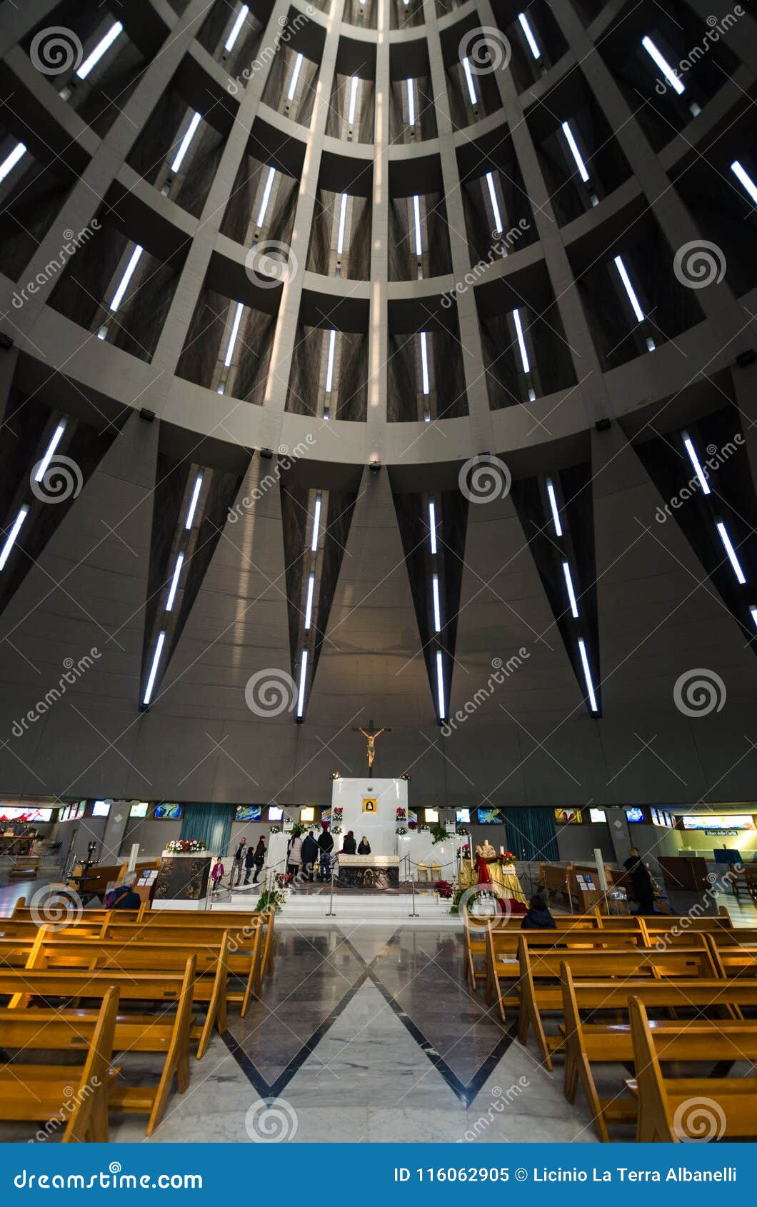 Parrocchia Di S Bernardo E Santuario Della Madonna Degli Infermi Santuario Di Madonna Degli Strappi a Siracusa in Sicilia Immagine