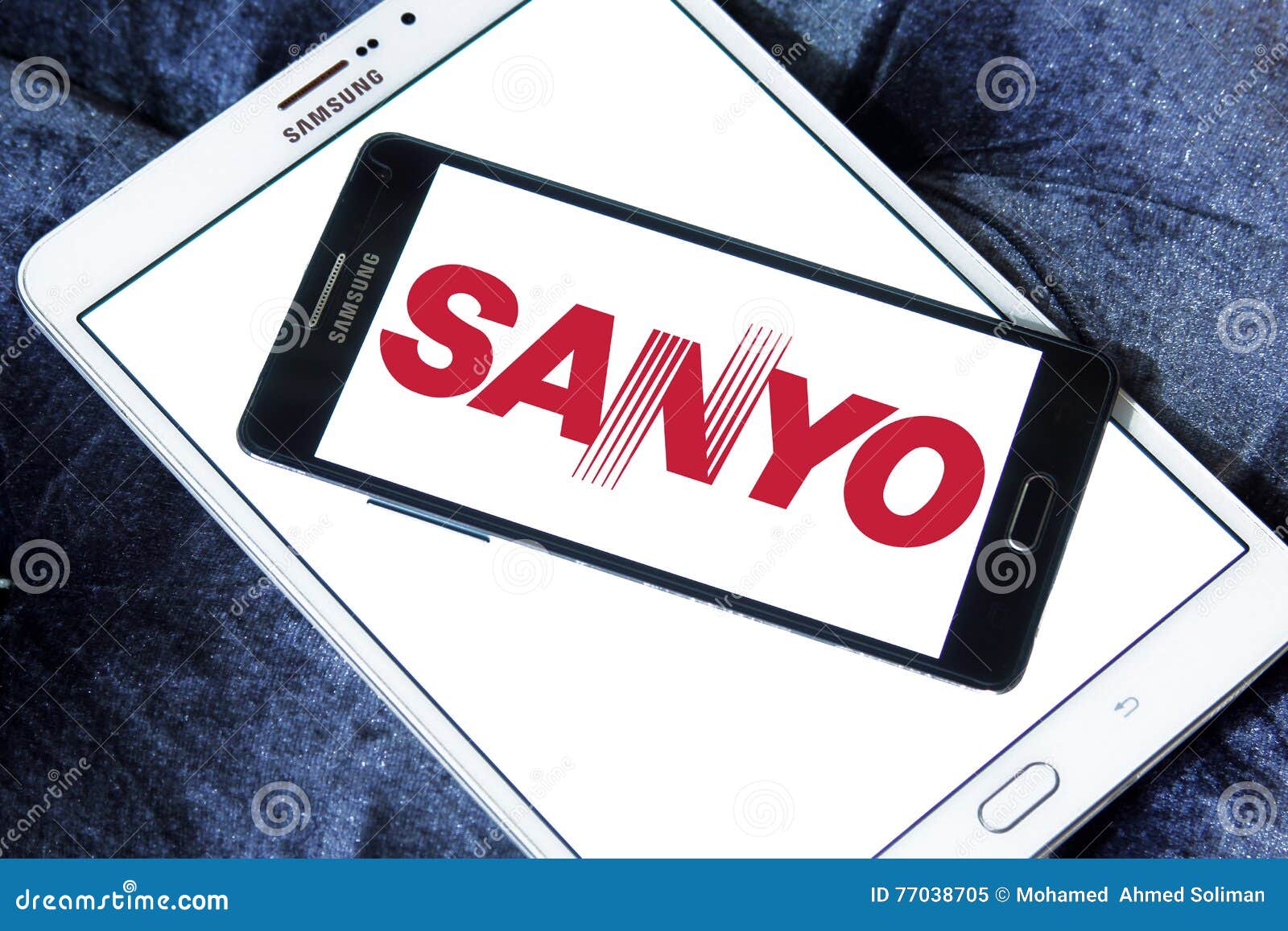 Sanyo logo editorial image. Image of hardware, companies 77038705
