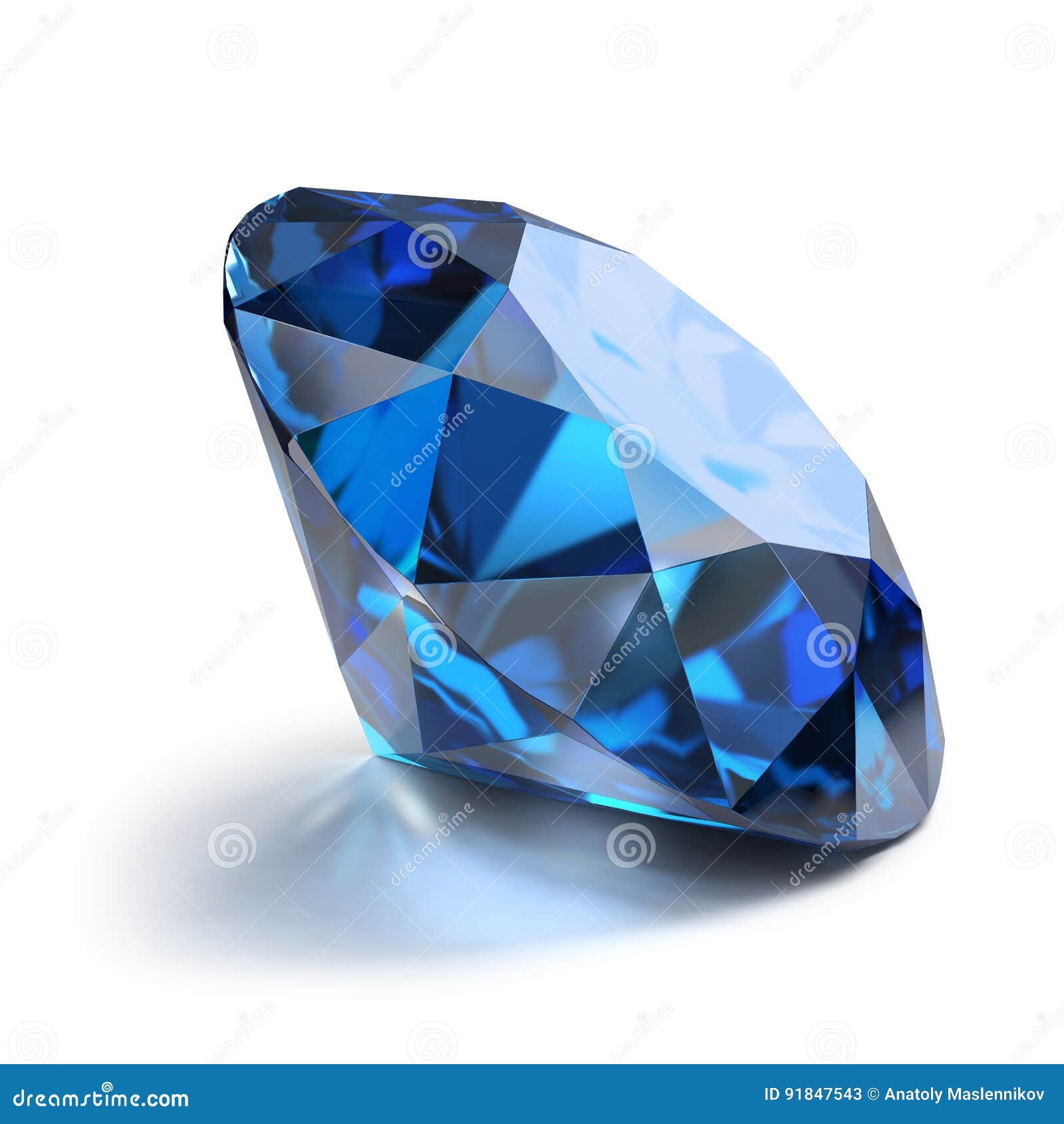 Sapphire stock illustration. Illustration of ruby, sparkling - 91847543