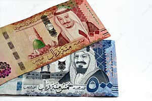 500 SAR Five Hundred Saudi Arabia Riyals Cash Money With King AbdulAziz 