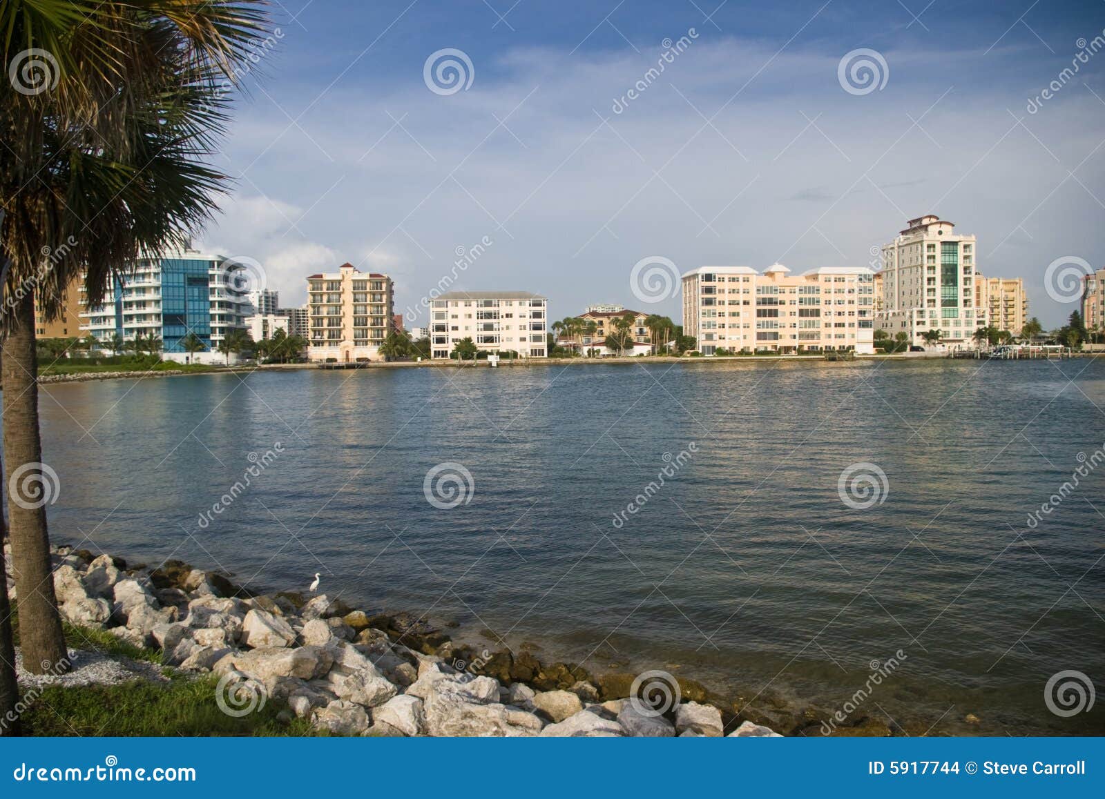 Sarasota Water Front stock photo. Image of gulf, shoreline 5917744