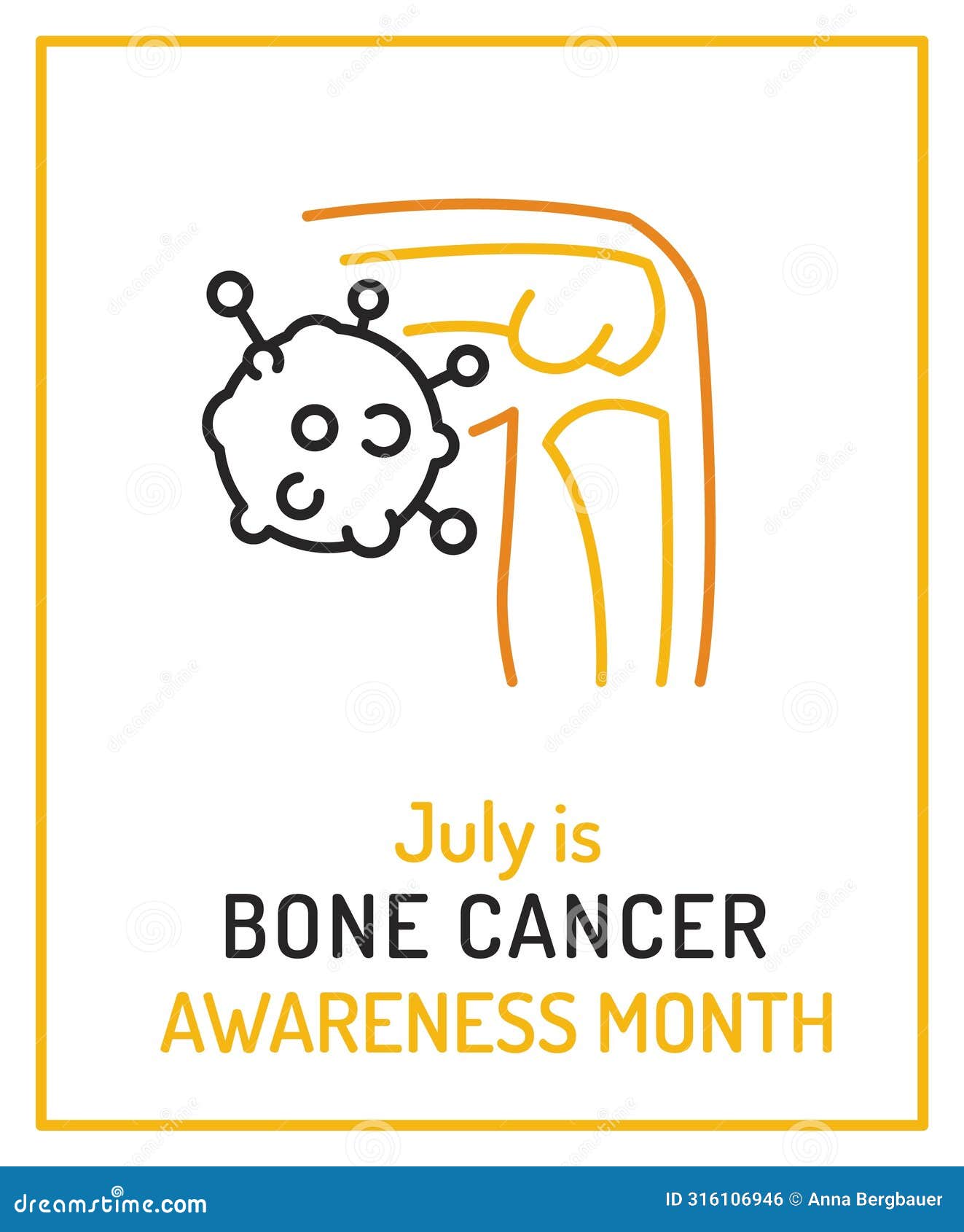 sarcoma and bone cancer awareness month in july.
