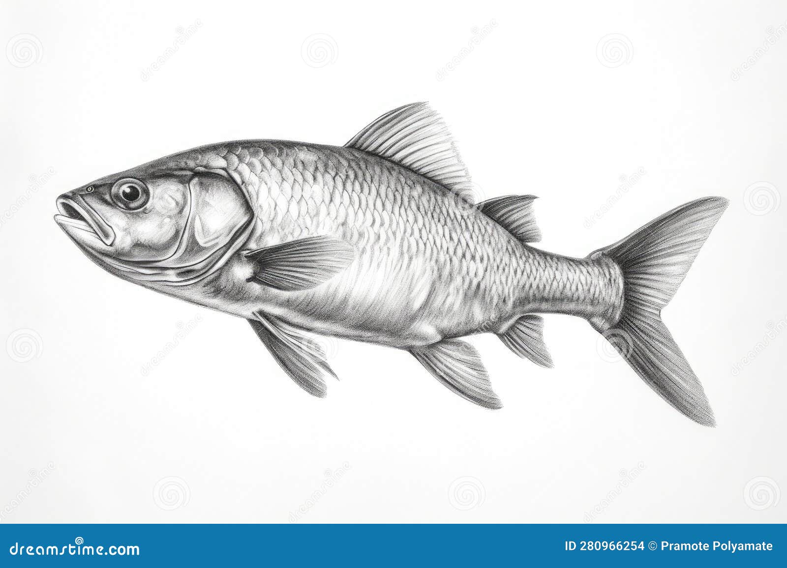I decided to go into realistic drawing, but I feel that this fish is  missing a lot of detail. How can I improve? : r/learntodraw