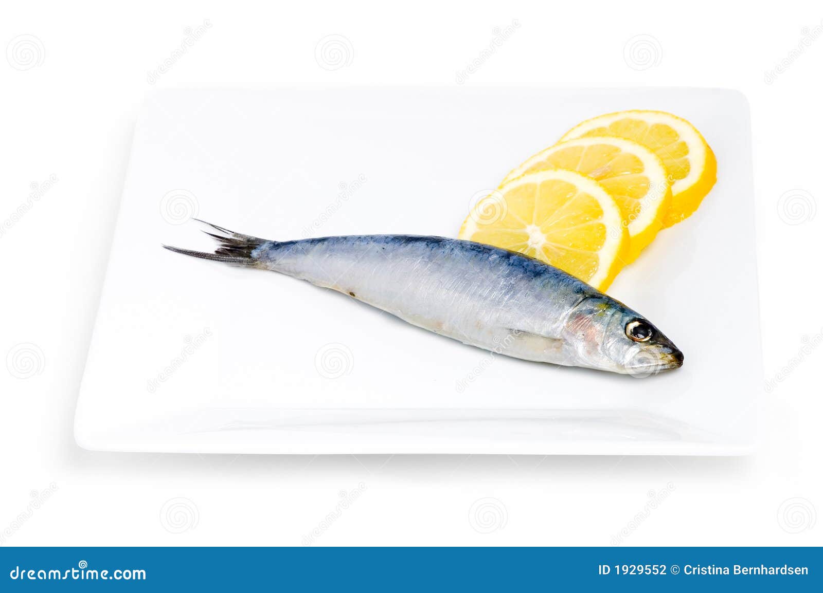 sardine and lemon