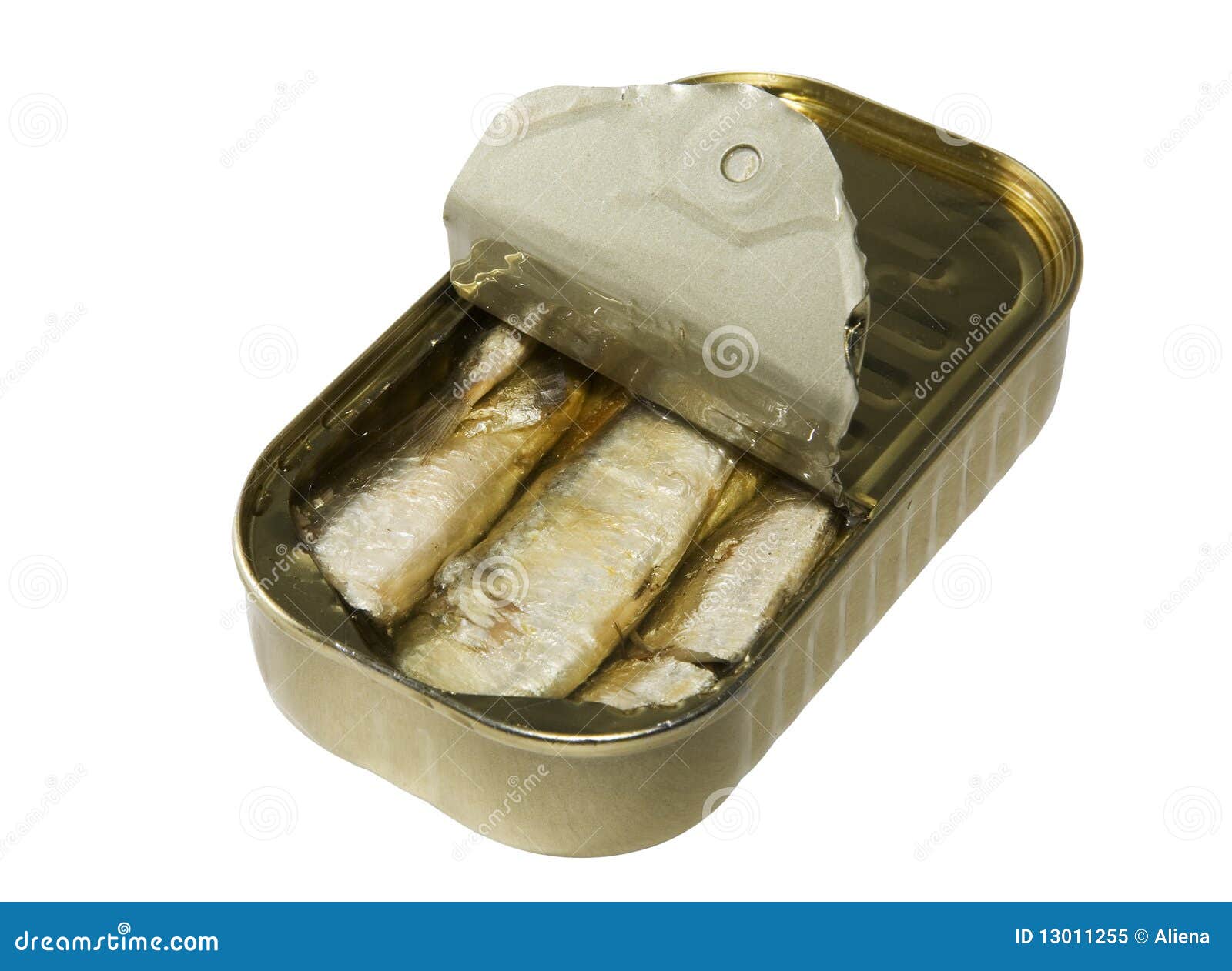Sardine in scatola immagine stock. Immagine di stagno 13011255