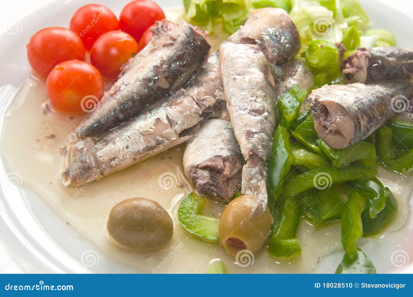 Sardines stock photo. Image of cuisine, lunch, bread 18028510