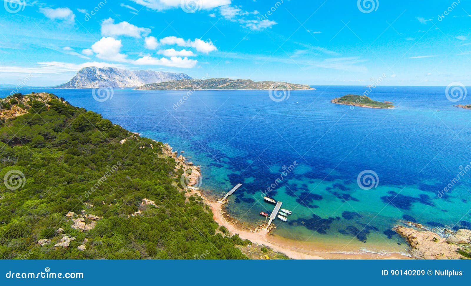 sardinia`s eastern coast