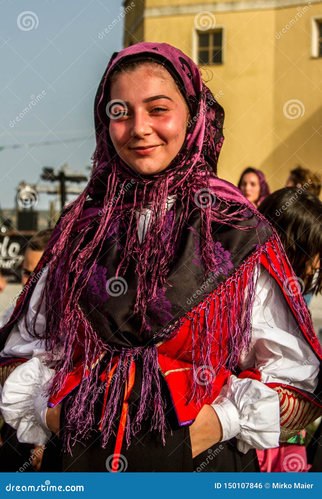 Sardinian Group Dance with Typical Clothes and Folklore Editorial Photo