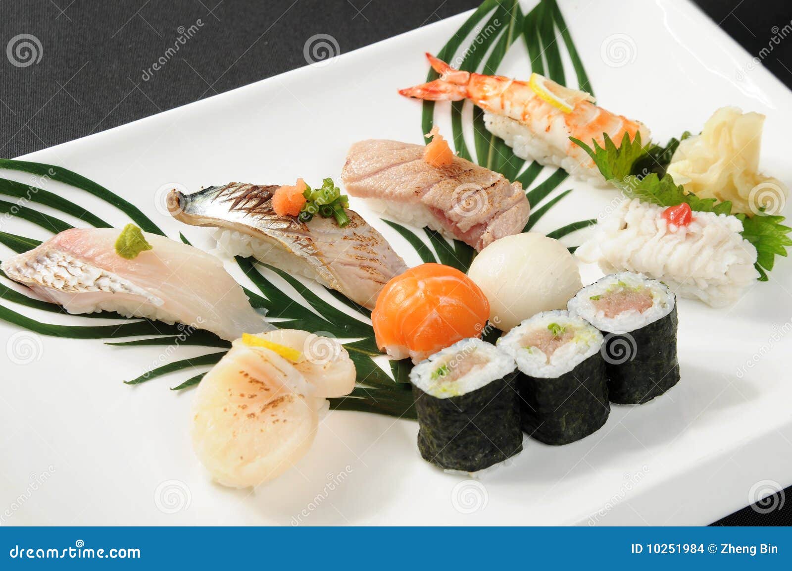 Sashimi stock photo. Image of calorie, platter, fish 10251984