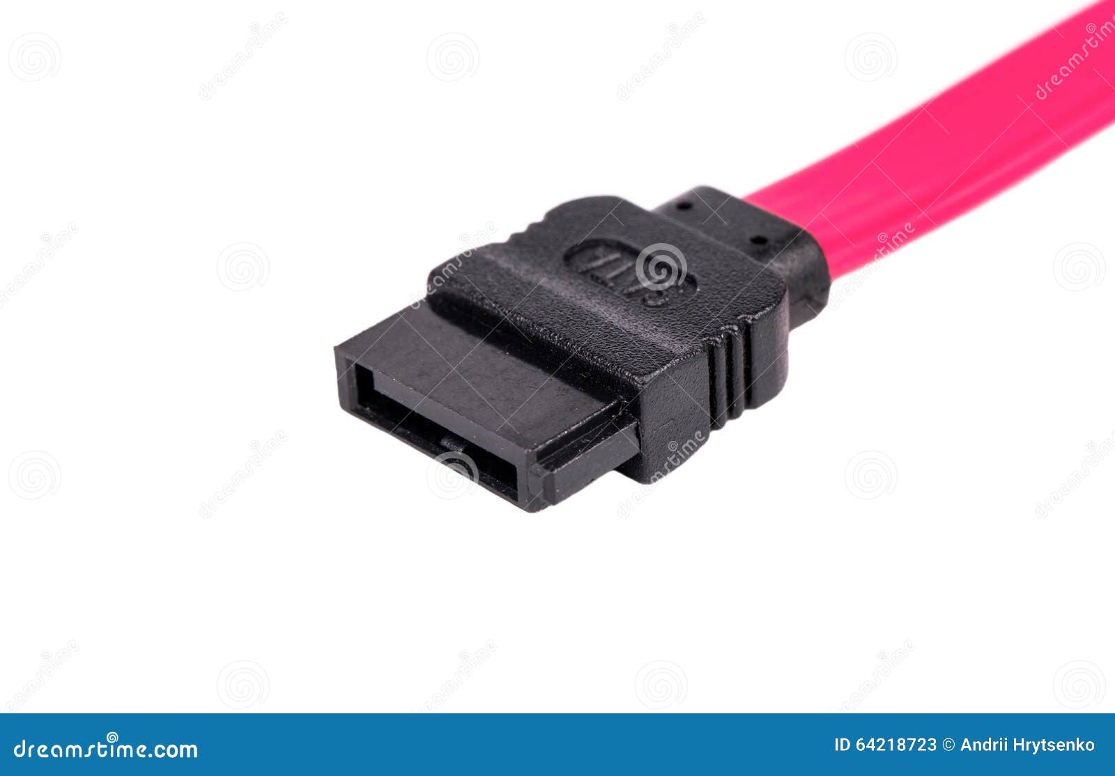 Sata cable stock image. Image of connector, equipment 64218723
