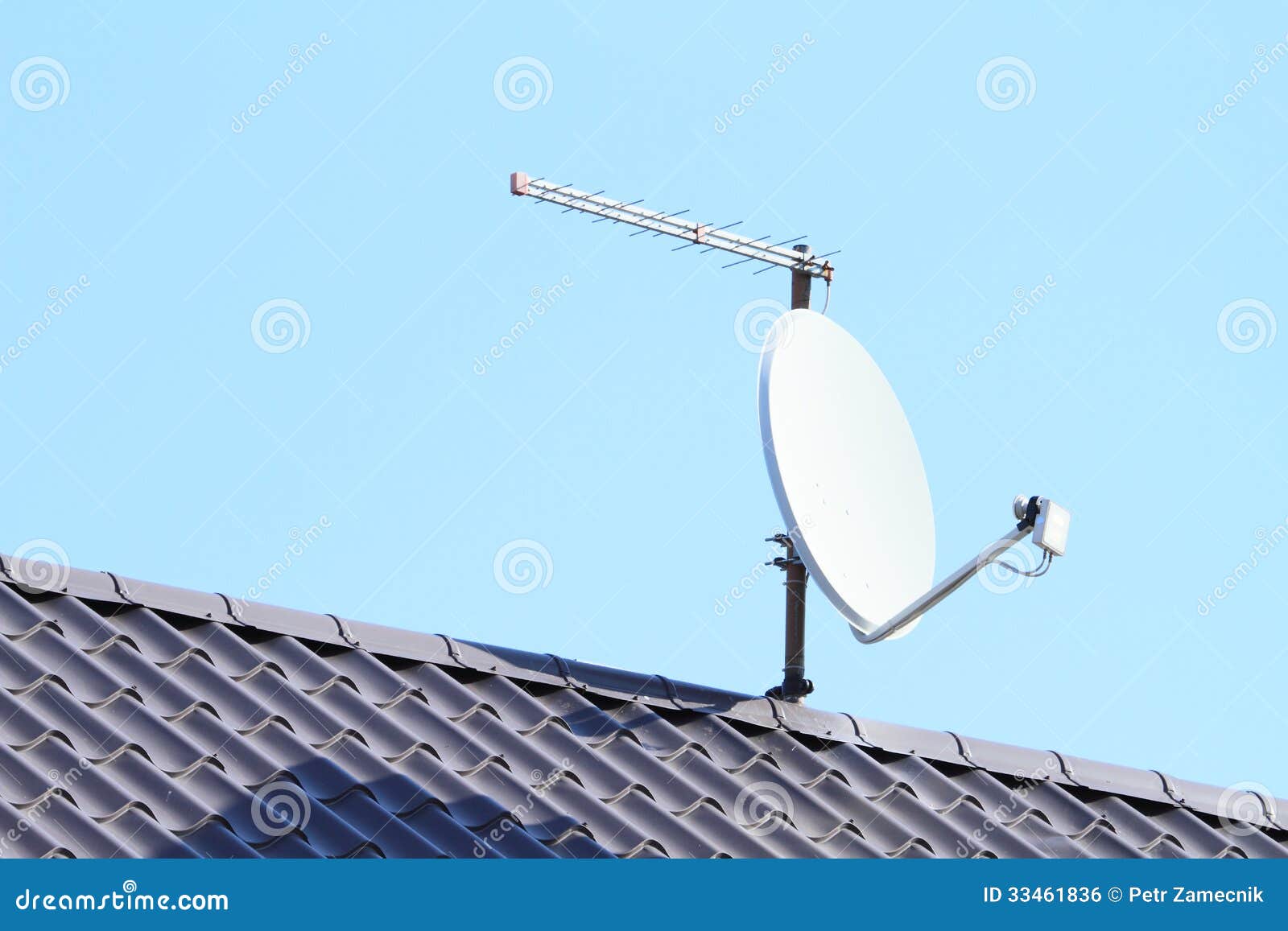 satelite with antena