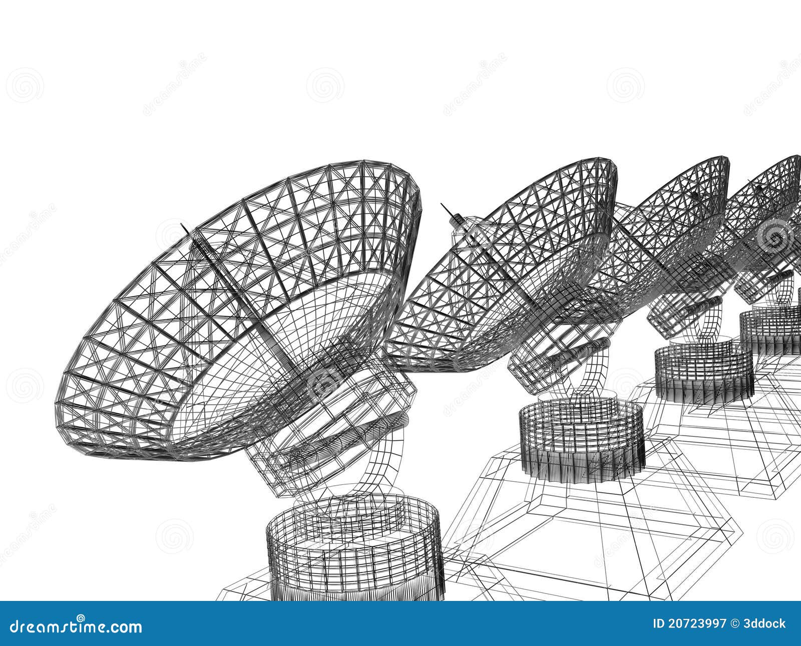 Satellite Dish Line Art - Drawing Of A Satellites Transparent PNG -  5444x6162 - Free Download on NicePNG