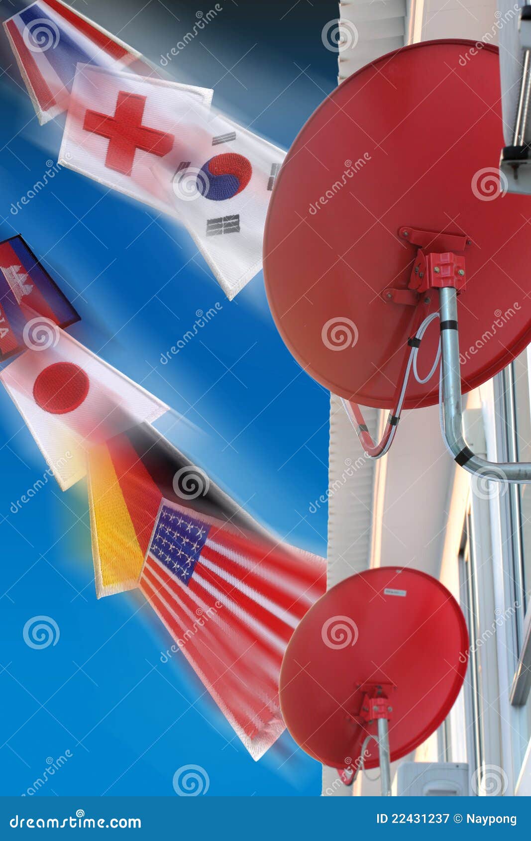 Technologies used for the satellite communication